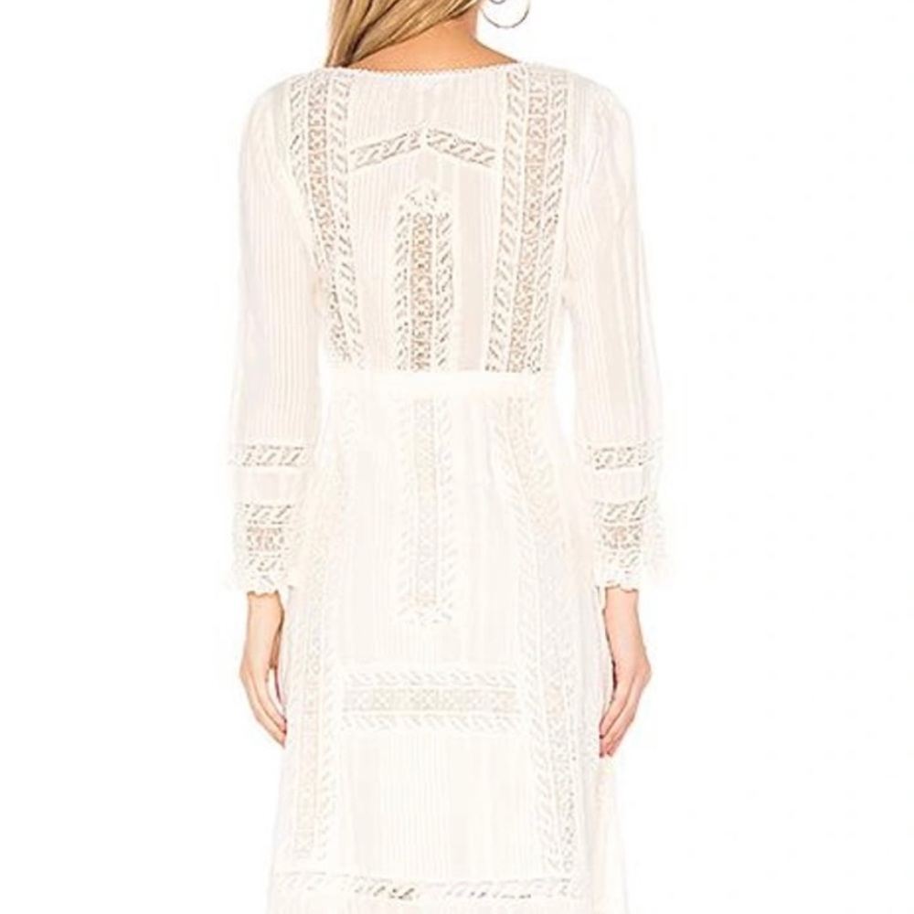 Love Shack Fancy Dessert Victorian Maxi Dress